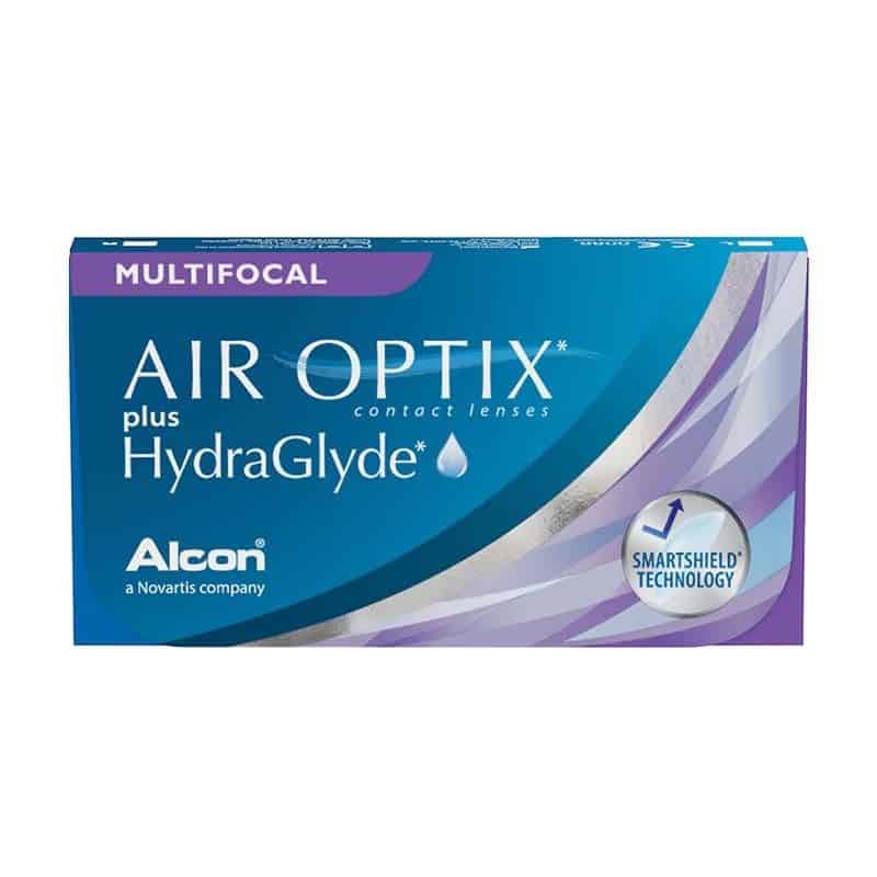 AIR OPTIX plus HydraGlyde Multifocal contact lenses
